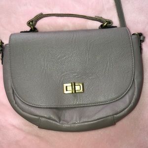 Gray Merona Crossbody Purse